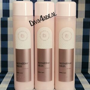 3x Bath & Body Works Wellness SENSITIVE SKIN Bubble Bath Collection Set